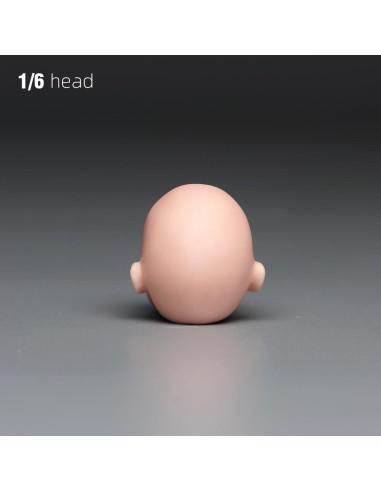 Escultura Cabeza Femenina 1/6 RoofWorld PVC para Figura de Acción