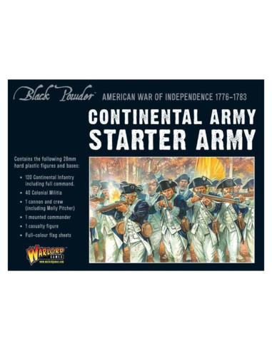 Miniaturas Pintables Warlord Ejercito Continental 1700-1900