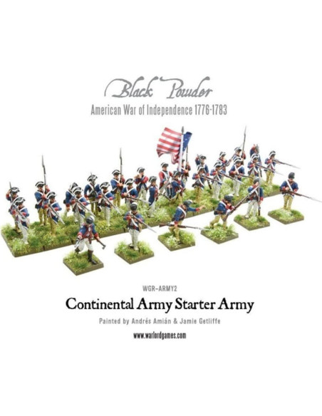 Miniaturas Pintables Warlord Ejercito Continental 1700-1900