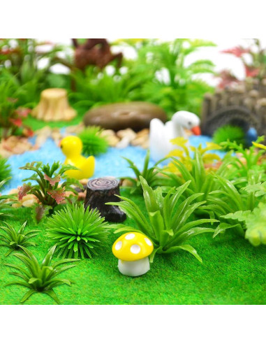 100 Árboles Miniatura MOMOONNON para Diorama y Ferrocarril