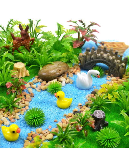 100 Árboles Miniatura MOMOONNON para Diorama y Ferrocarril