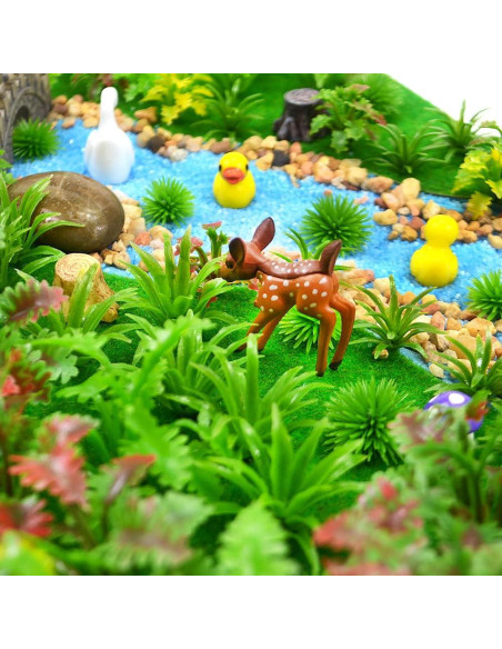 100 Árboles Miniatura MOMOONNON para Diorama y Ferrocarril