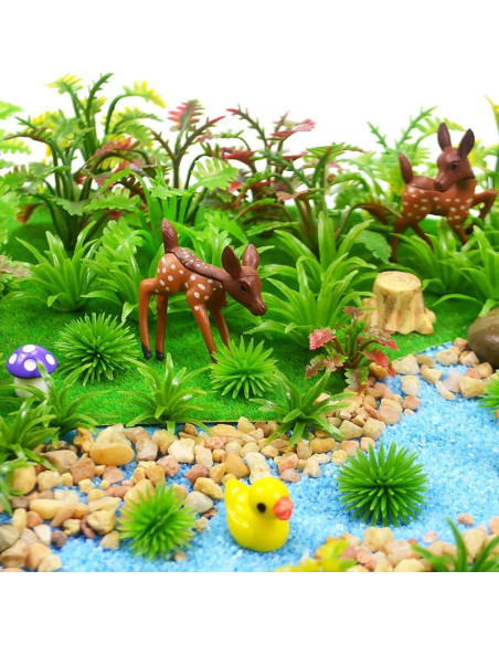 100 Árboles Miniatura MOMOONNON para Diorama y Ferrocarril