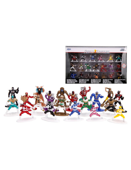 Figuras Coleccionables Power Rangers Jada Toys 20-Pack 4,19 cm