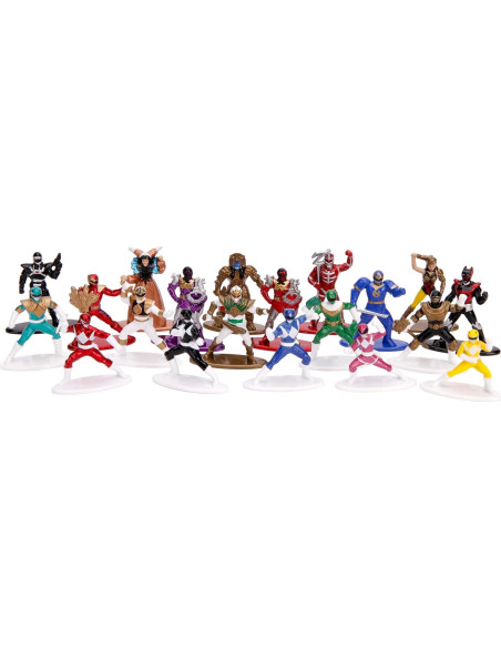 Figuras Coleccionables Power Rangers Jada Toys 20-Pack 4,19 cm