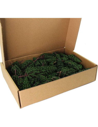 52 Árboles de Pino Verde Plástico para Diorama HO Evemodel