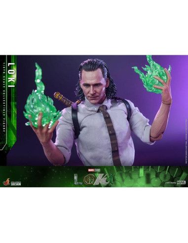 Figura Coleccionable Hot Toys 1:6 Loki TVA 31 cm