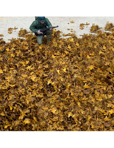 Hojas Miniatura Realistas FOIMAS para Diorama y Jardín de Hadas