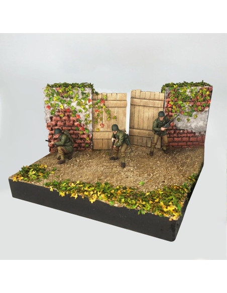 Hojas Miniatura Realistas FOIMAS para Diorama y Jardín de Hadas