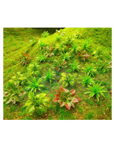 90 Piezas Mini Árboles y Flores Modelo BANBALLON 3,56-5,08 cm