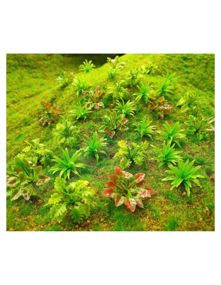 90 Piezas Mini Árboles y Flores Modelo BANBALLON 3,56-5,08 cm