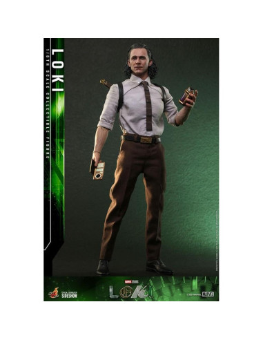 Figura Coleccionable Hot Toys 1:6 Loki TVA 31 cm