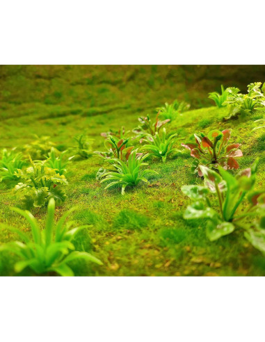 90 Piezas Mini Árboles y Flores Modelo BANBALLON 3,56-5,08 cm