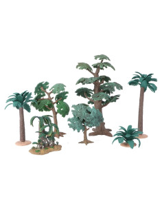 Árbol de Palma Artificial Toyvian 24x17 cm Verde Decoración