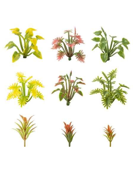 90 Plantas Miniatura Rileryan para Escenografía Jardín