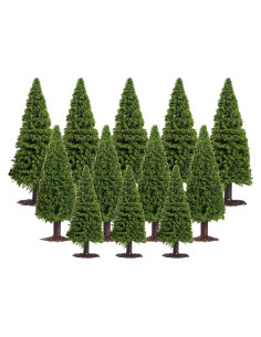 15 Árboles de Cedro Miniatura Wakauto para Paisaje Verde