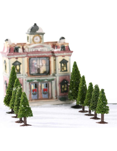 15 Árboles de Cedro Miniatura Wakauto para Paisaje Verde