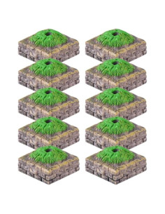 20 Piezas Mini Árboles de Resina SEWACC para Paisajismo