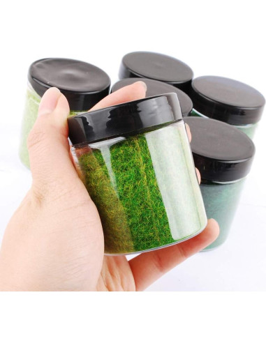 Césped Estático NWFashion 6 Botellas 125ml Mezcla Colores