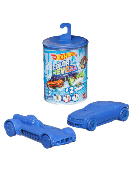 Set 2 Coches Hot Wheels Color Reveal 1:64 Sorpresa Set 2 Coches Hot Wheels Color Reveal 1:64 Sorpresa