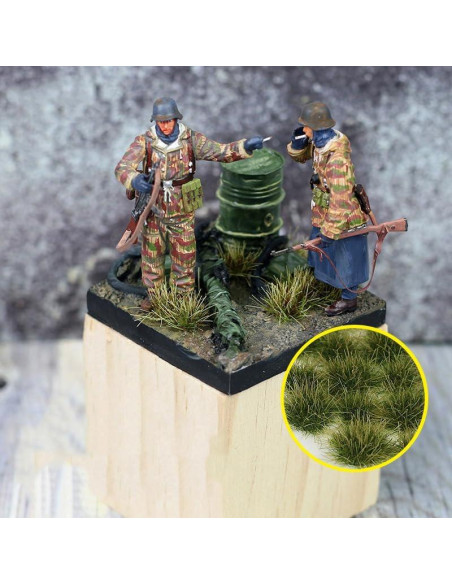 Ramillete de Hierba Realista SHIDXIB 2Pcs para Jardín