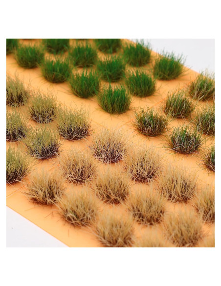 60 Piezas Tufts de Grama Estática Miniatura Quancru