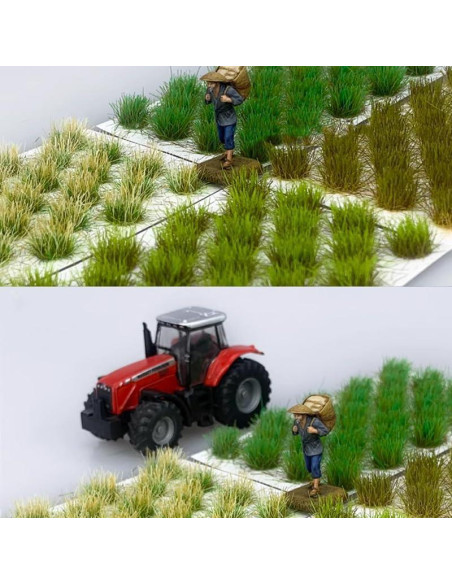 Ramillete de Hierba Realista SHIDXIB 2Pcs para Jardín