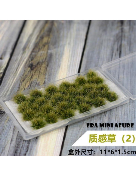 Ramillete de Hierba Realista SHIDXIB 2Pcs para Jardín