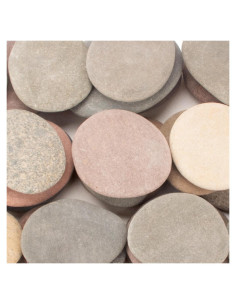 Piedras Planas para Pintar BLQH 30 PCS 3.22-4.73"