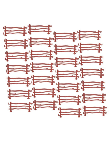 Cerca Miniatura ARTIBETTER 120pcs Plástico Rojo para Jardín