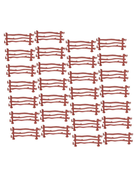 Cerca Miniatura ARTIBETTER 120pcs Plástico Rojo para Jardín