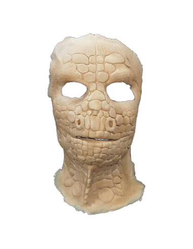 Prótesis de cara completa lagarto Morris 35.5x10.2x30.5cm