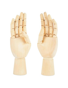 Manos Posables de Madera Juvo Plus para Dibujo 17,78 cm