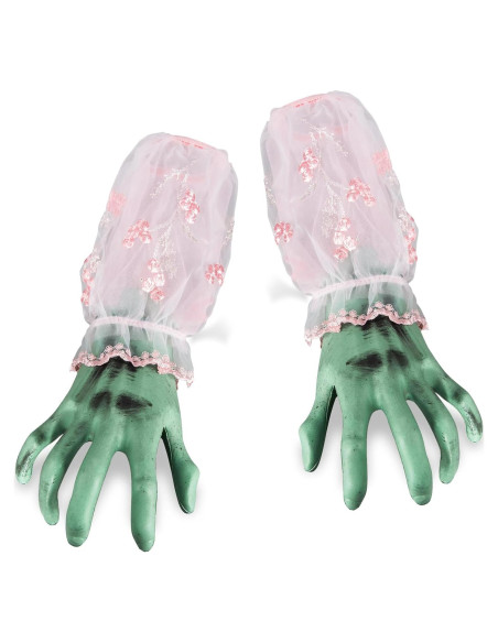 Manos de Esqueleto de Halloween SUNREEK 33.5x13 cm Realistas