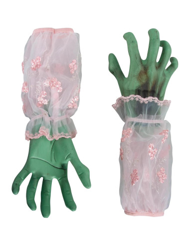 Manos de Esqueleto de Halloween SUNREEK 33.5x13 cm Realistas