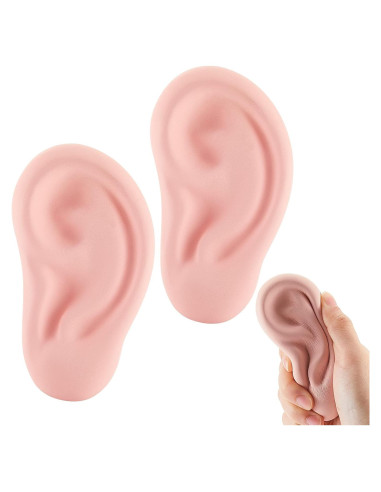 2 Piezas Juguete Antiestrés Oídos Falsos Hungdao 10.2 cm