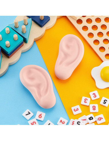 2 Piezas Juguete Antiestrés Oídos Falsos Hungdao 10.2 cm