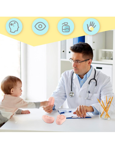 2 Piezas Juguete Antiestrés Oídos Falsos Hungdao 10.2 cm