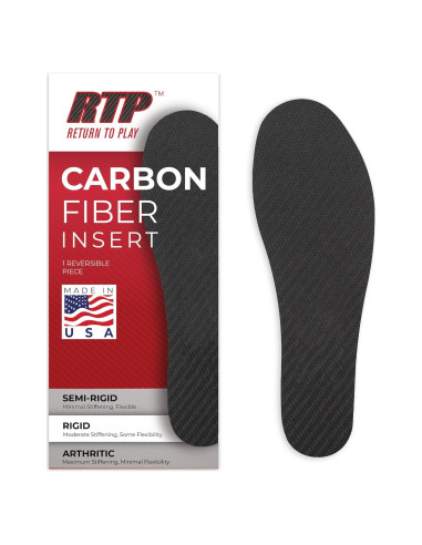Inserto Rígido de Fibra de Carbono 23 cm para Zapatos