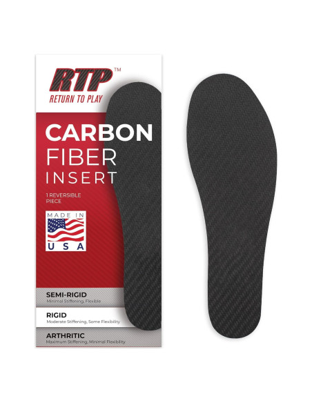 Inserto Rígido de Fibra de Carbono 23 cm para Zapatos Inserto Rígido de Fibra de Carbono 23 cm para Zapatos