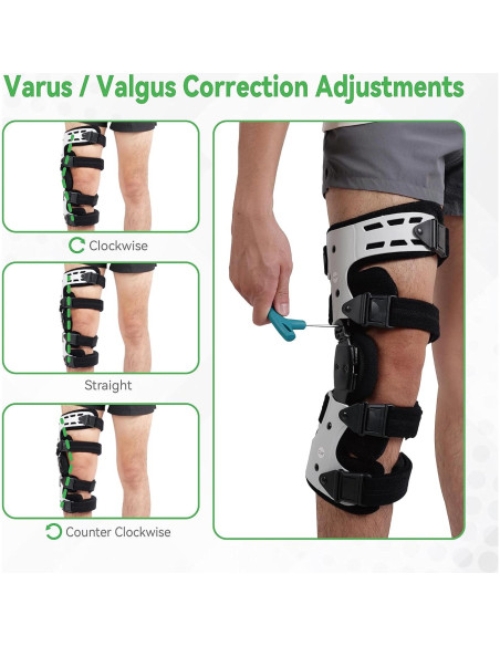 Ortesis de Rodilla OA Unloader Orthomen para Artritis Derecha