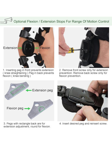 Ortesis de Rodilla OA Unloader Orthomen para Artritis Derecha