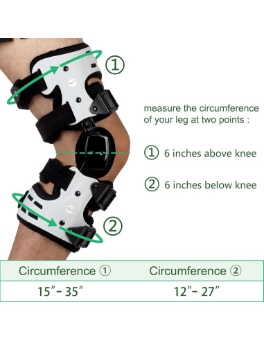Ortesis de Rodilla OA Unloader Orthomen para Artritis Derecha