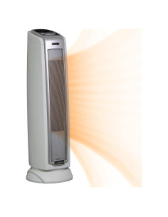 Calefactor de Torre Cerámico Lasko 5775 1500W Plata 57.15cm