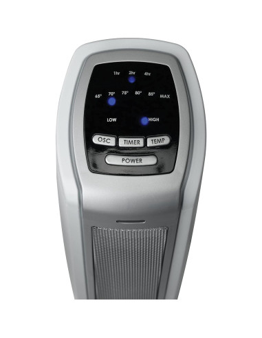 Calefactor de Torre Cerámico Lasko 5775 1500W Plata 57.15cm
