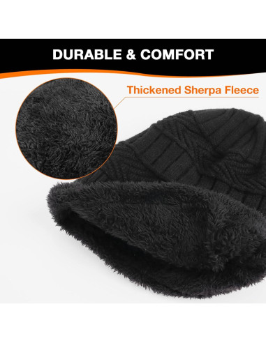 Gorro Térmico DUKUSEEK con Batería Recargable 7.4V - Unisex