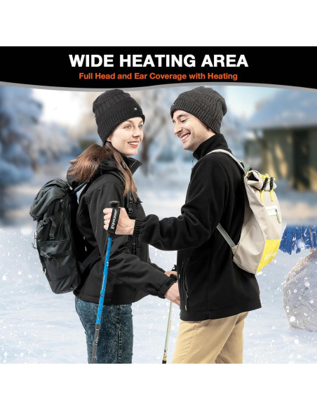 Gorro Térmico DUKUSEEK con Batería Recargable 7.4V - Unisex Gorro Térmico DUKUSEEK con Batería Recargable 7.4V - Unisex