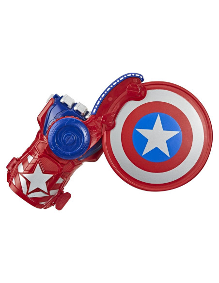 Nerf Power Moves Escudo Capitán América Hasbro 5 años+