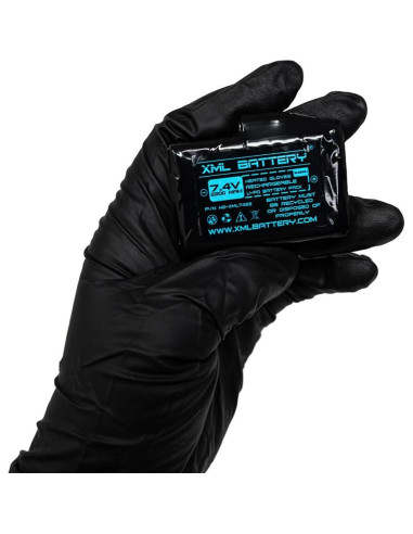 Paquete de 4 Baterías Recargables 7.4V 2200mAh para Guantes