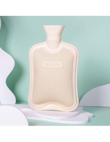 Botella de Agua Caliente 2L HomeTop con Funda Triceratops